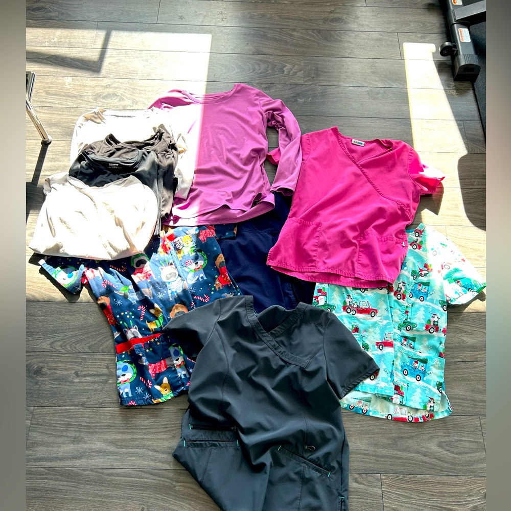 Scrub top lot!